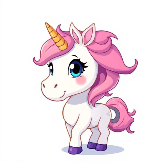 Basic Unicorn Illustration